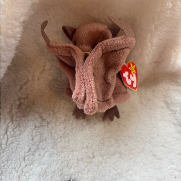 Ty Other - Ty Plush Batty Toy in Soft Brown